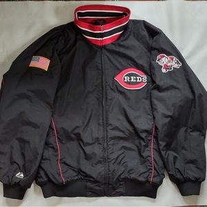 MLB Cincinnati Reds warm-up/bullpen jacket size Xxl